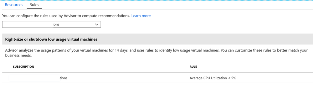 Recommendation Rules